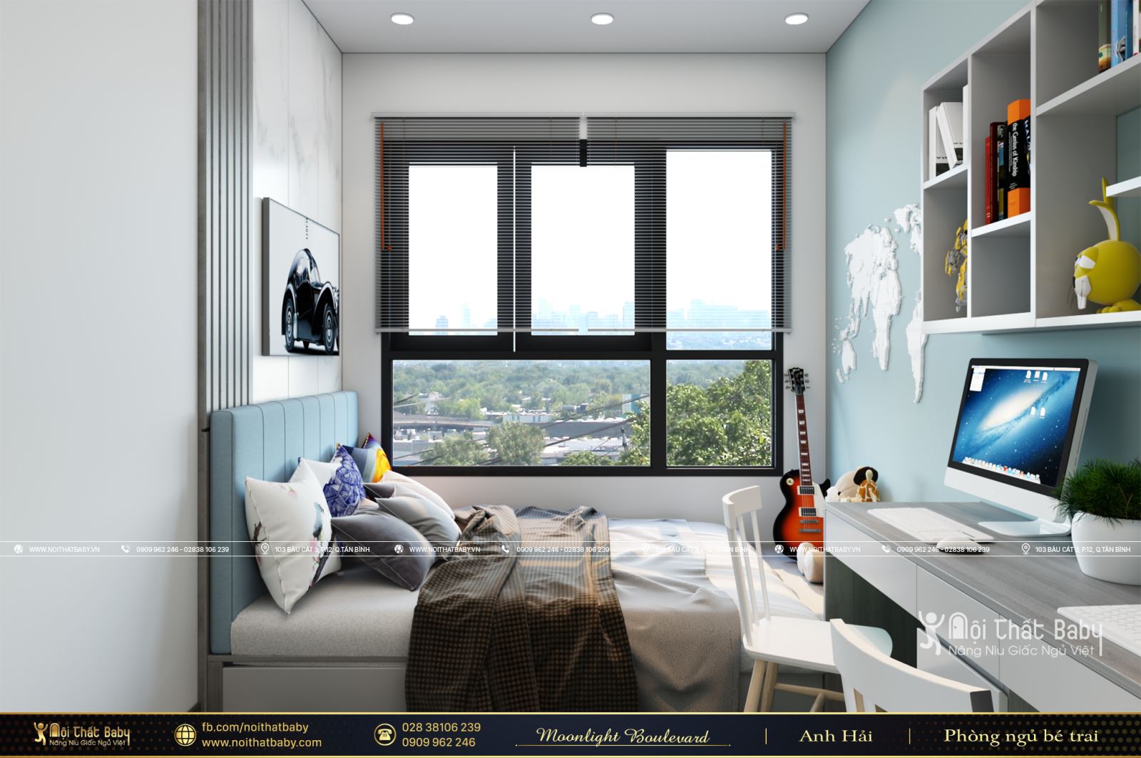 Tổng hợp các mẫu thiết kế nội thất chung cư Moonlight Boulevard